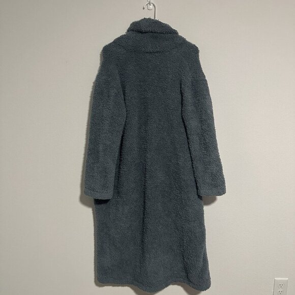 Barefoot Dreams Cozy Chic Robe Gray Womens Plus Size 1 No Waist‎ Tie - Picture 2 of 9